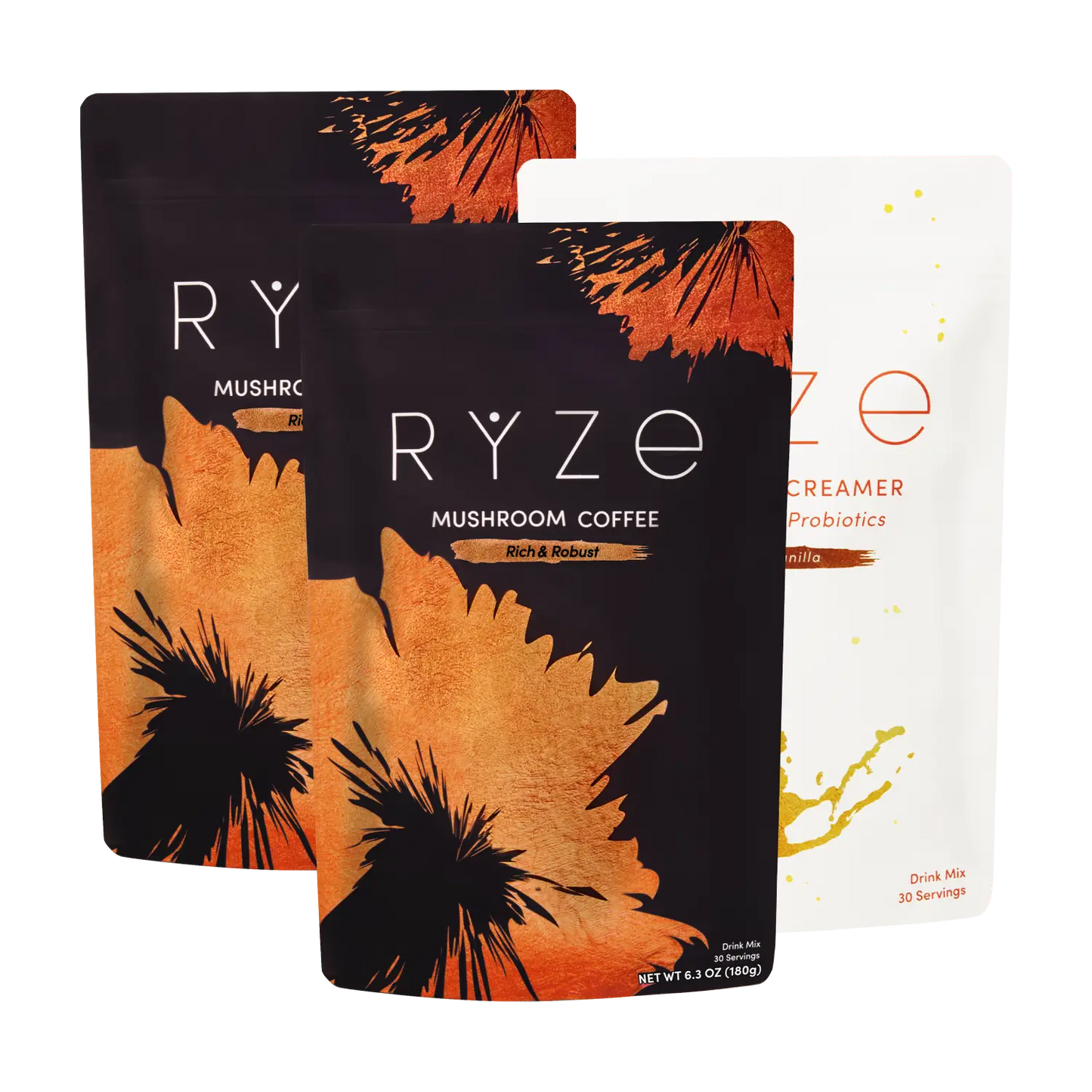 RYZE Ritual Set Dark Roast + Creamer - 1DWA