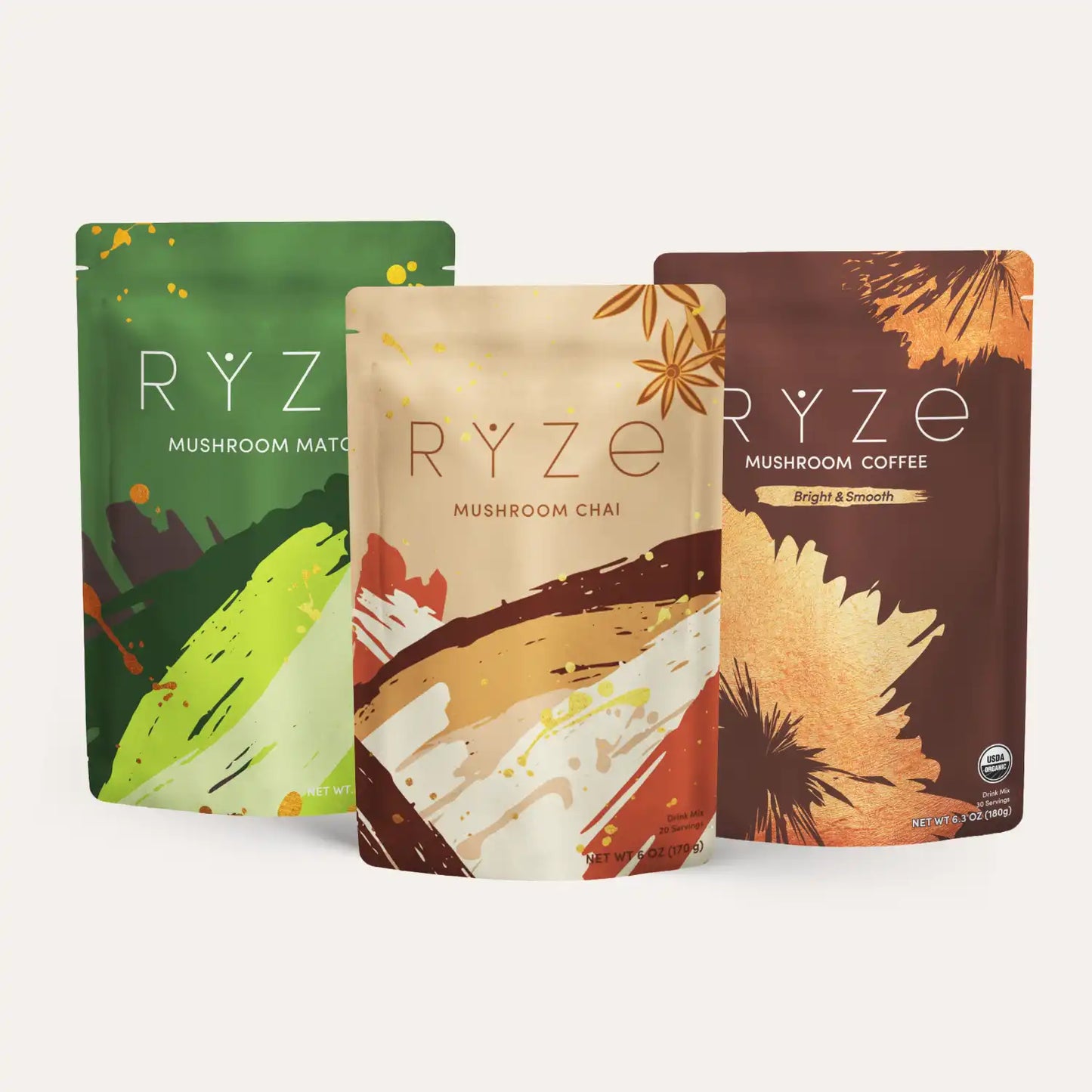 Ultimate Pick-Me-Up Bundle (Chai + Coffee + Matcha) - W74E