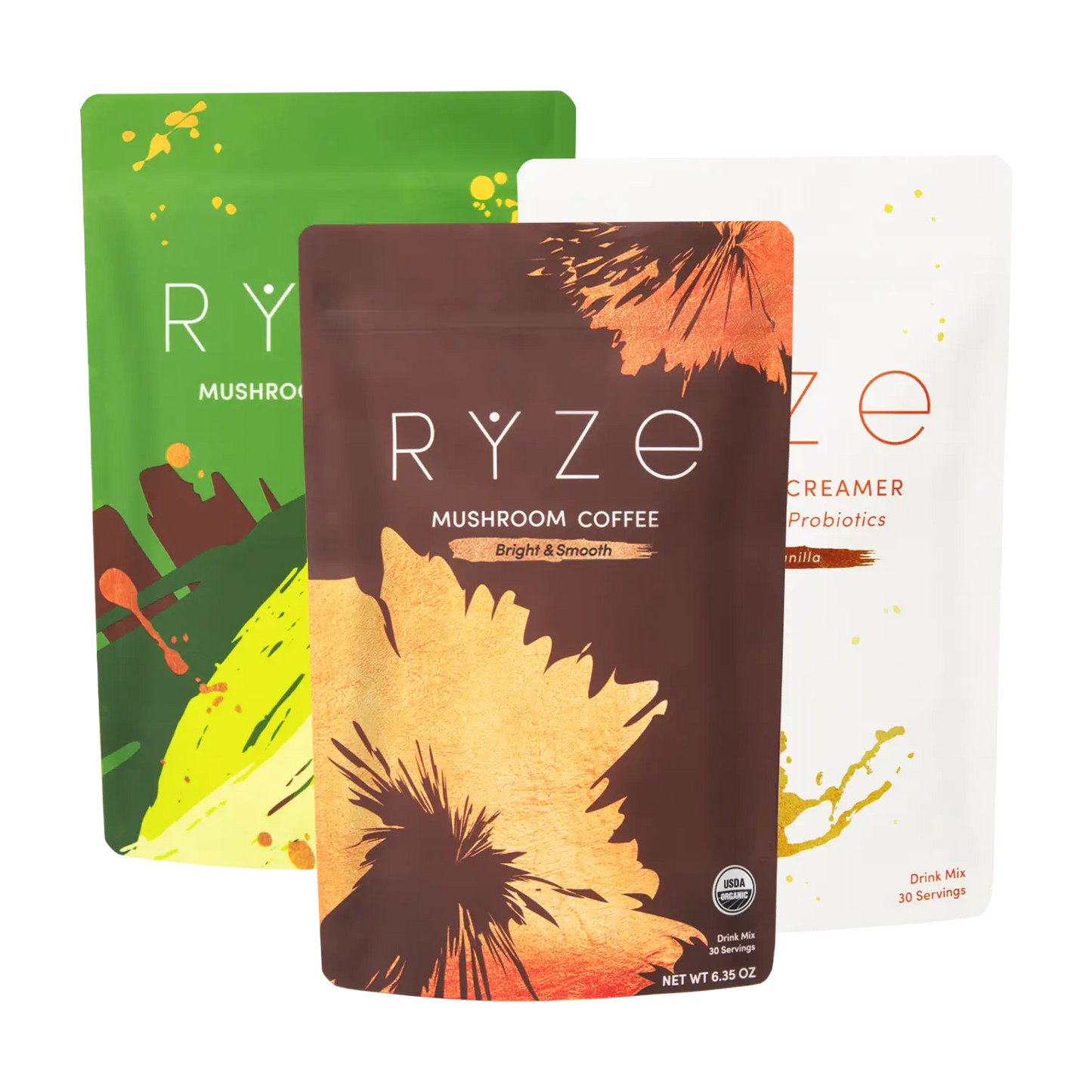 RYZE Ritual Set (Matcha + Coffee + Creamer) - 98TZ