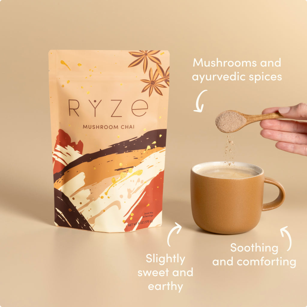 RYZE Mushroom Chai Starter Bag - M7M0