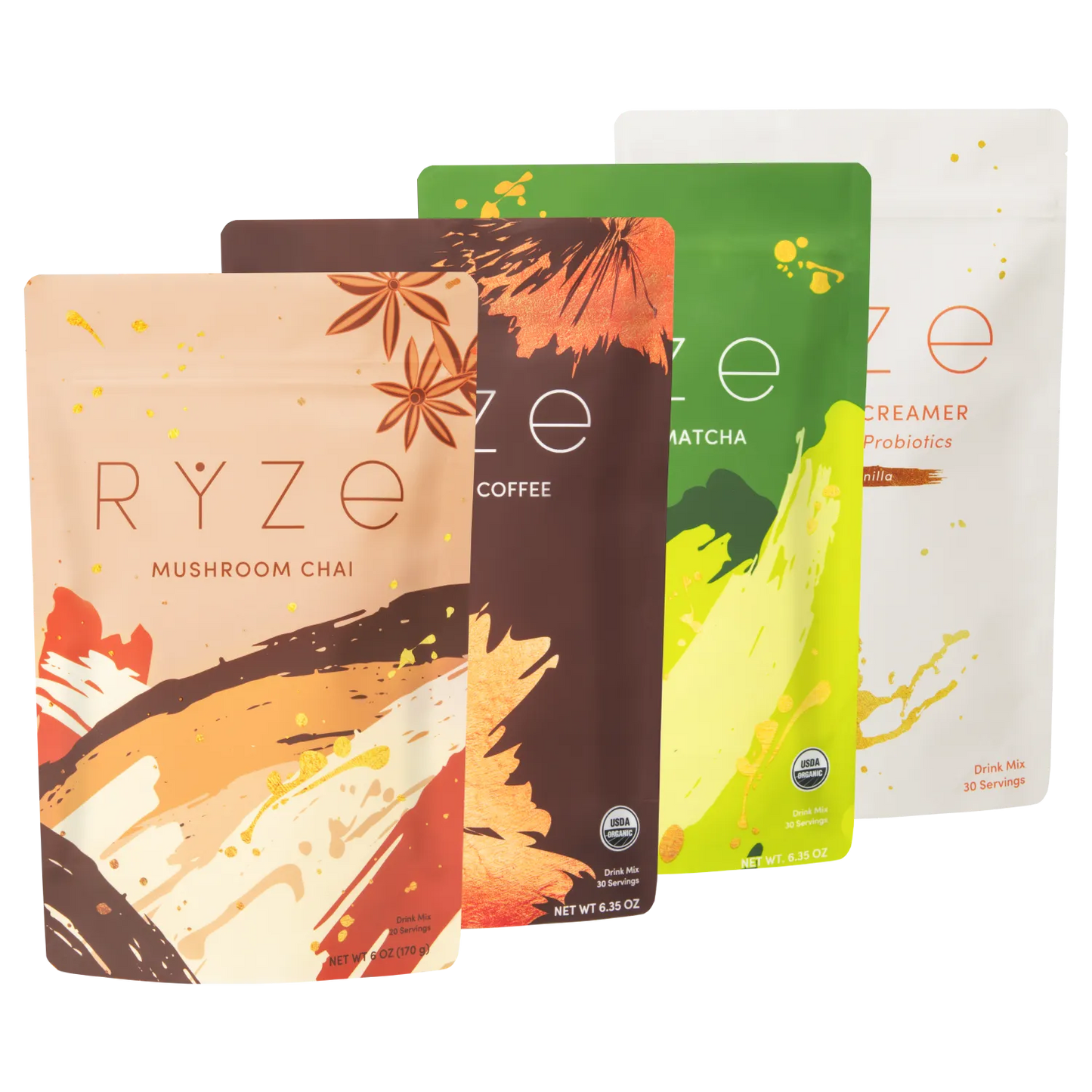 Ultimate Pick-Me-Up Bundle: Chai + Coffee + Matcha - IJ5Q