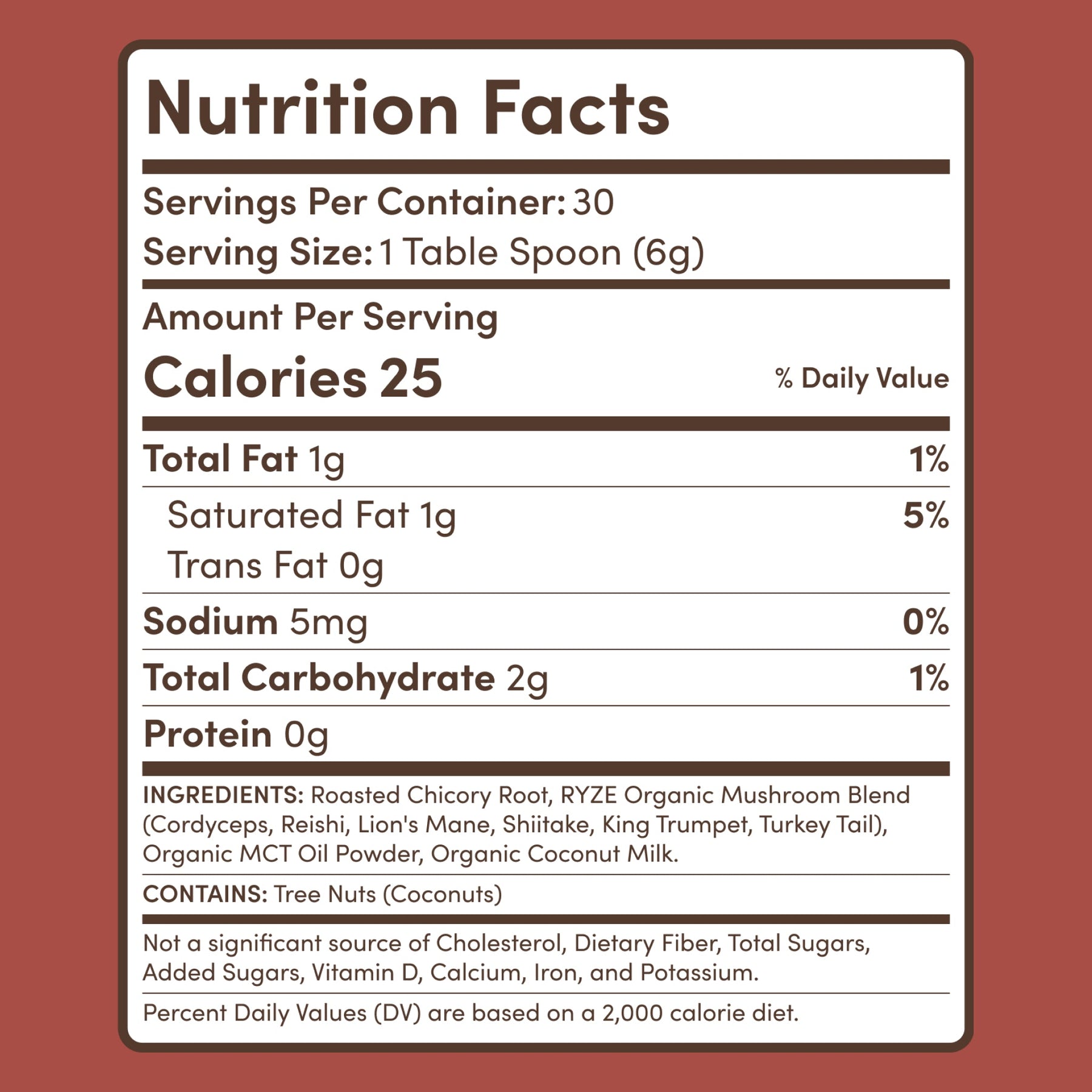 Mushroom Chicory (30 Servings) - 4J3U