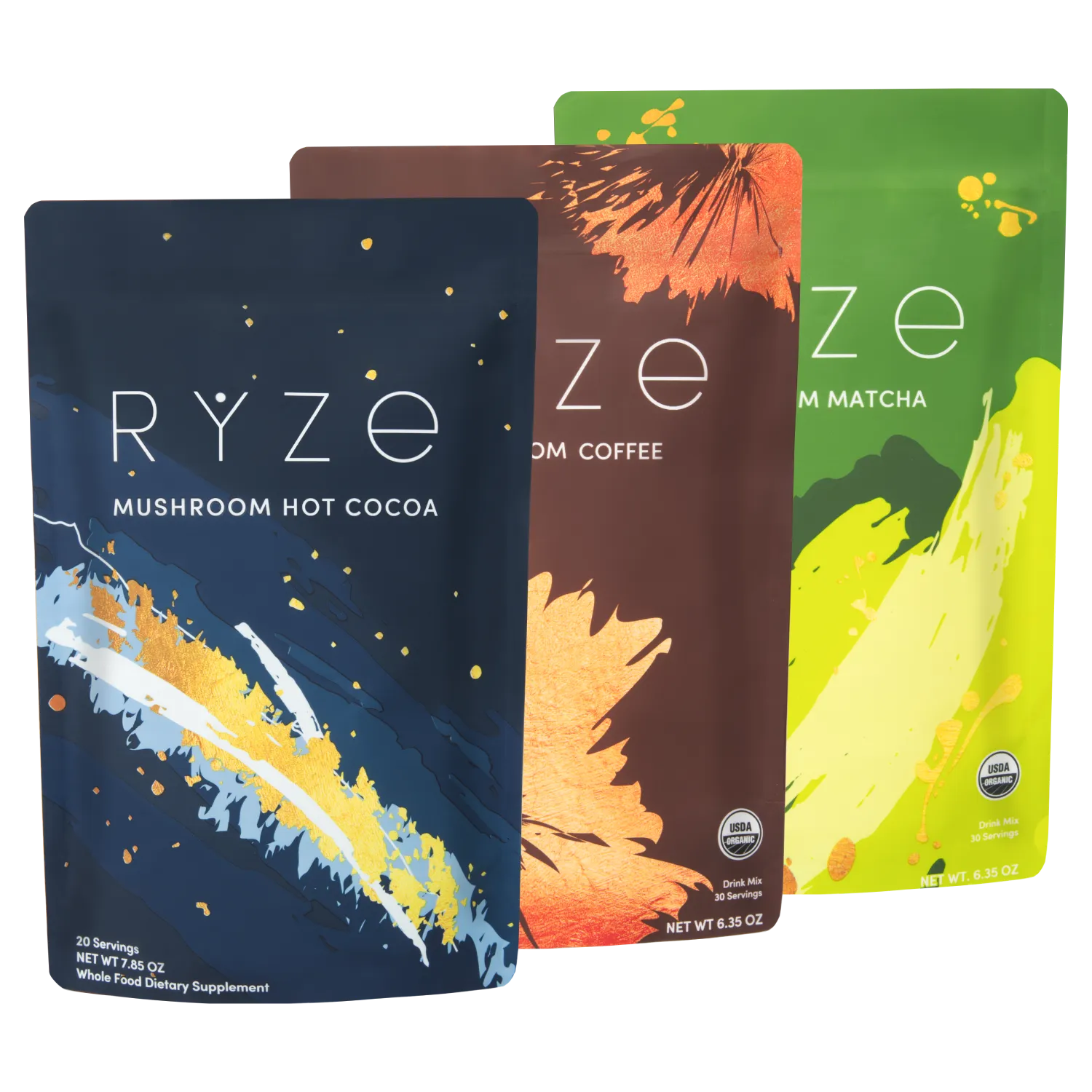 Ultimate Day + Night Bundle: Coffee + Matcha + Cocoa - IUGZ