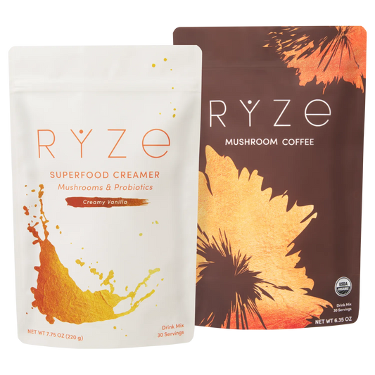 RYZE n Shine Bundle: Coffee + Creamer - TWBG