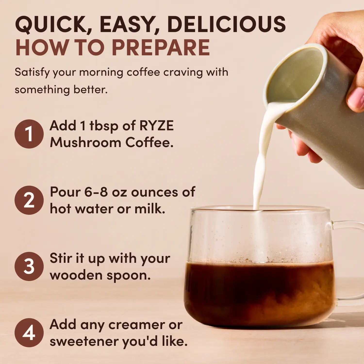 Mushroom Coffee House Blend 30 Servings - 82RC
