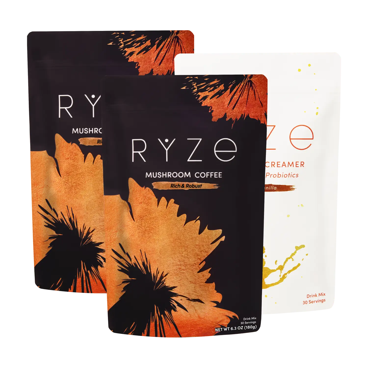 RYZE Ritual Set Dark Roast + Creamer - 1DWA