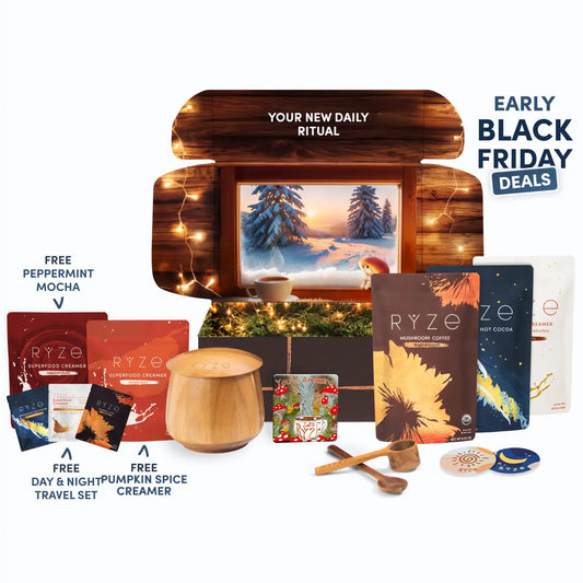 RYZE Ritual Set: Cocoa + Coffee - QV0O