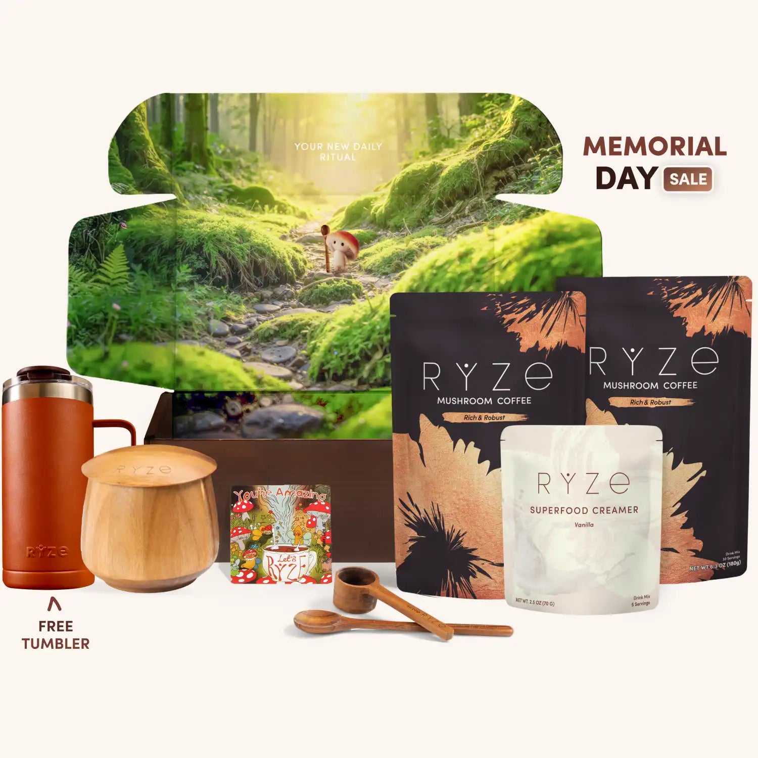 RYZE Ritual Set Dark Roast - XZV5