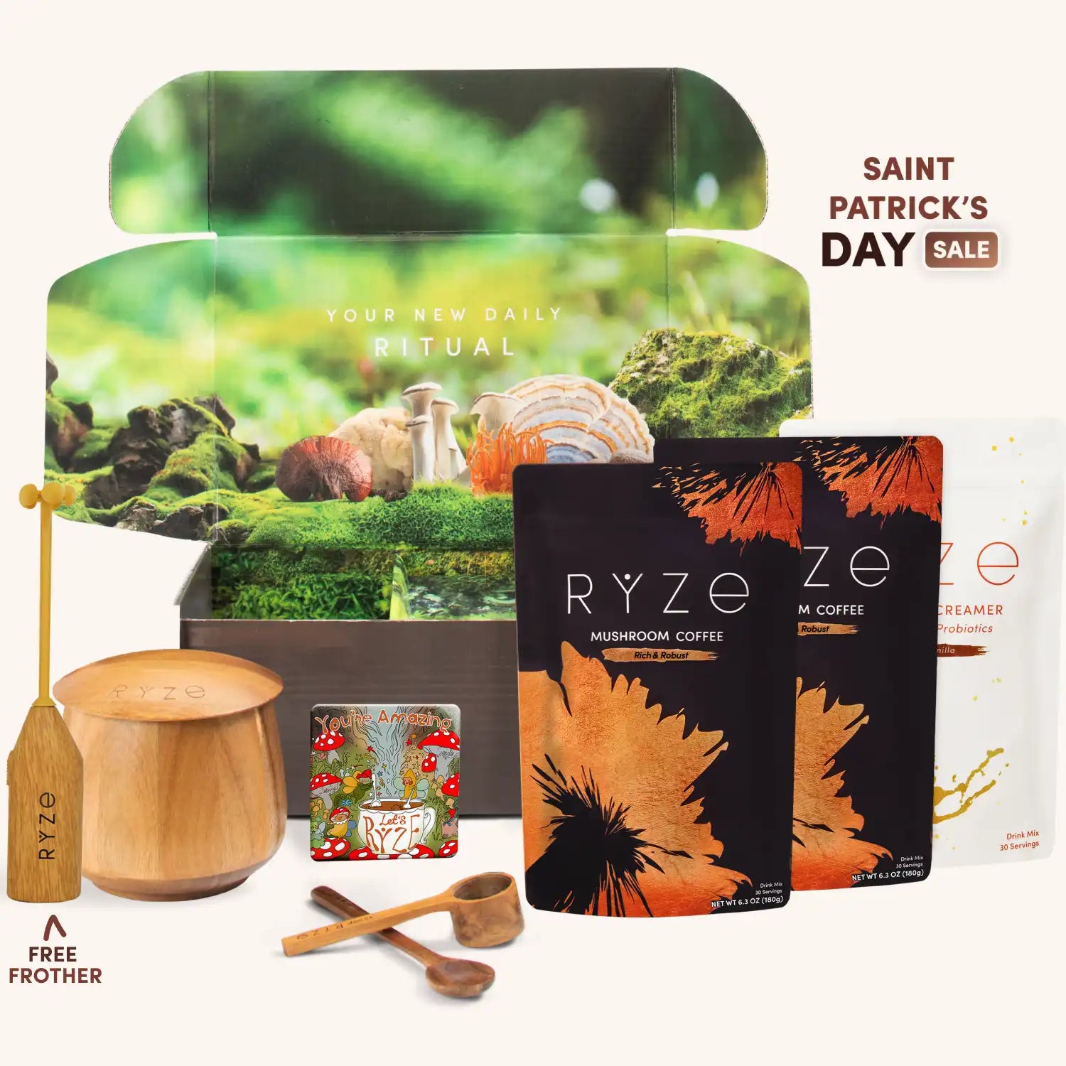 Mushroom Coffee Ritual Set - 0UL3