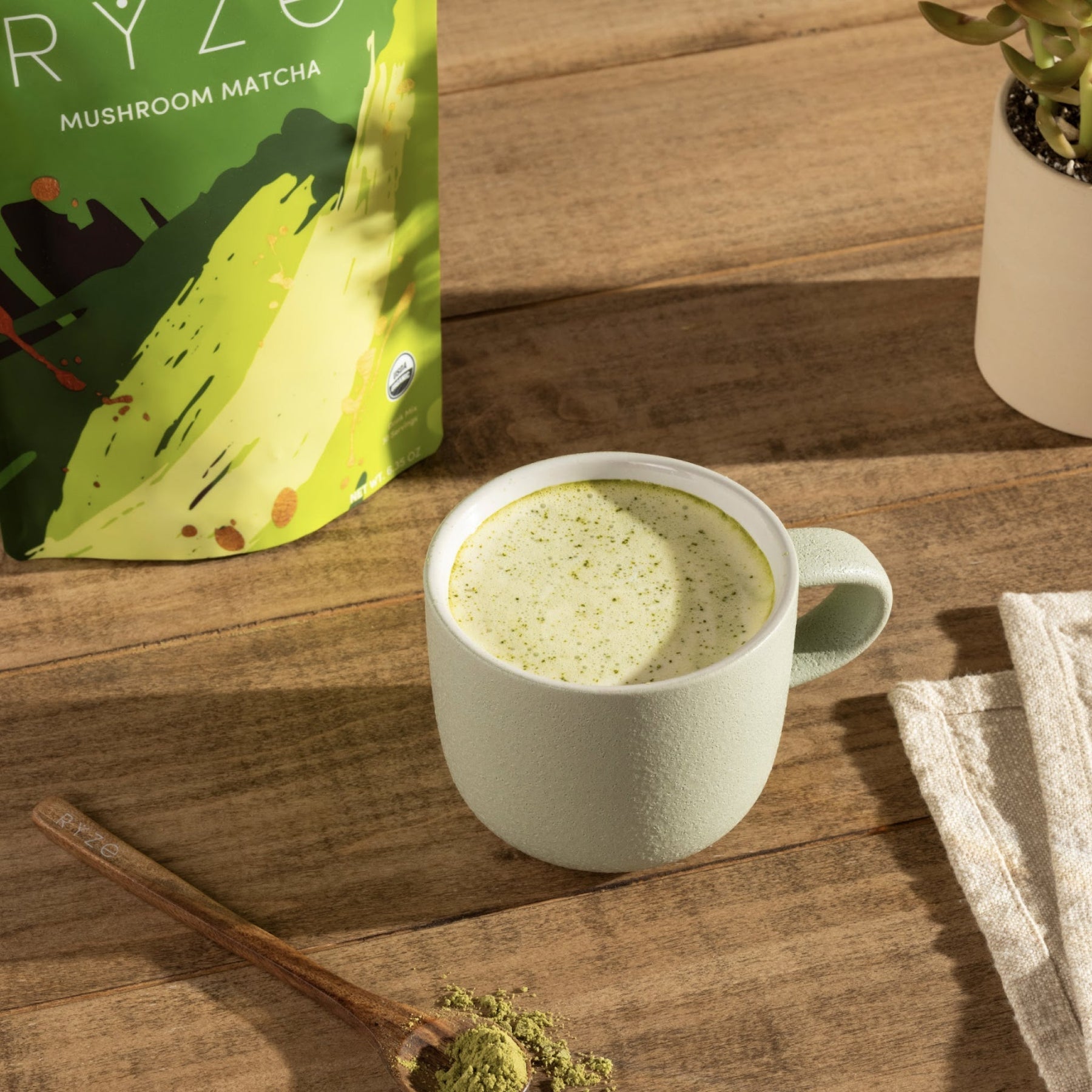 Mushroom Matcha (1 Pack - 30 Servings) - 02FC