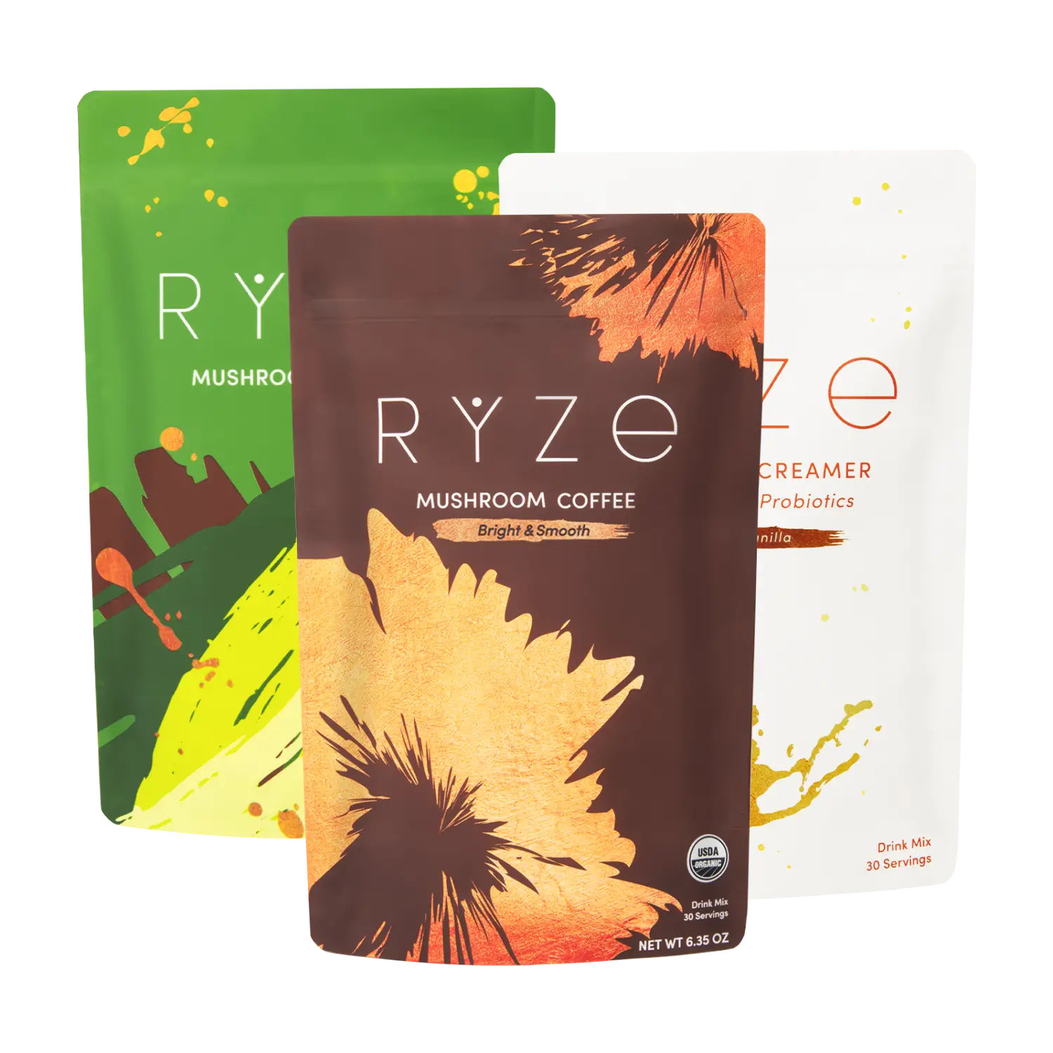 RYZE Ritual Set (Matcha + Coffee + Creamer) - 98TZ