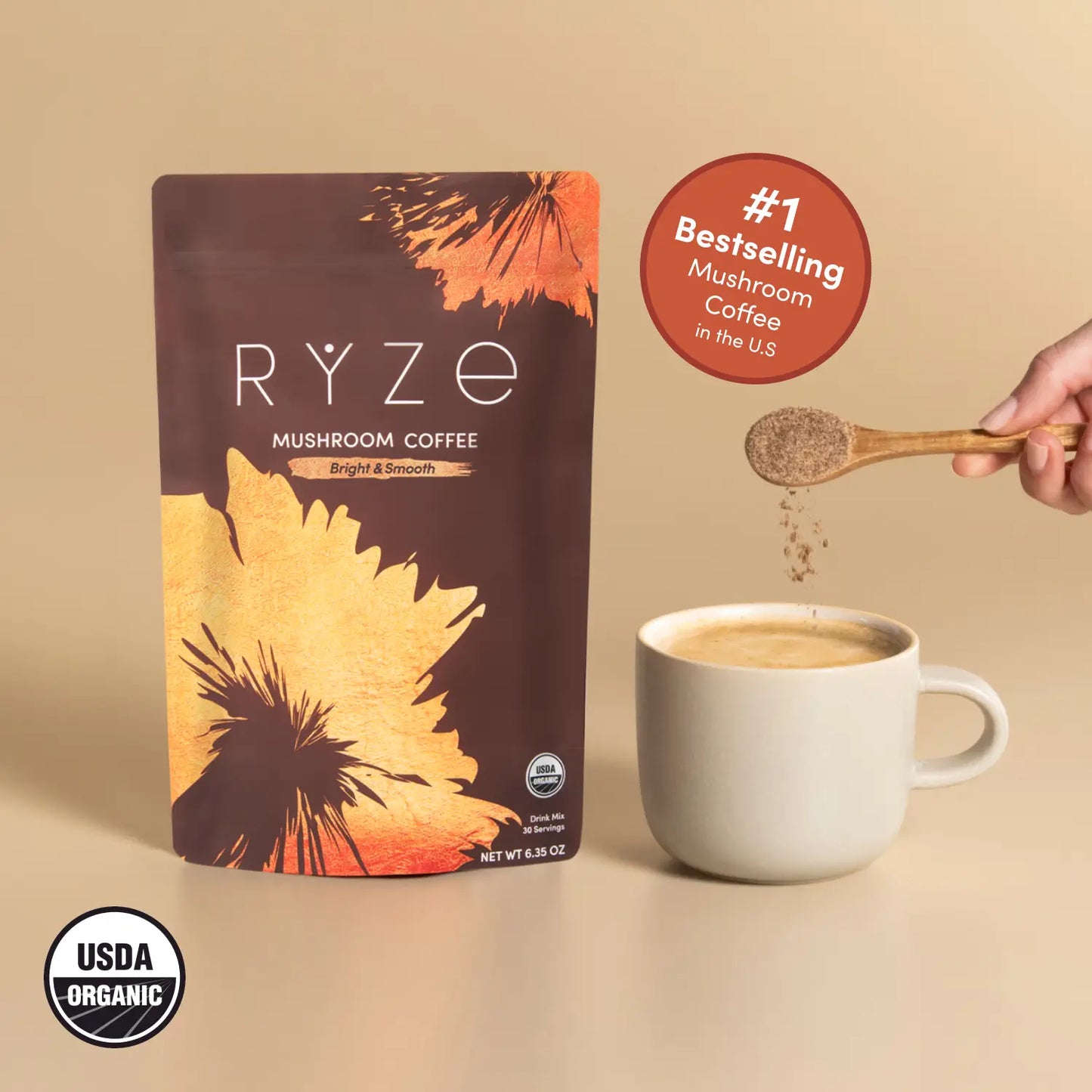 Mushroom Coffee (30 Servings) - YILV