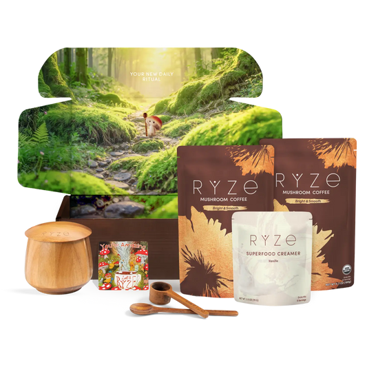 Mushroom Coffee Ritual Set (3 Month Plan) - GZA6