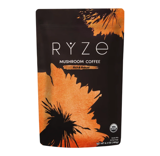 Mushroom Coffee Dark Roast: 30 Servings - 3VXP