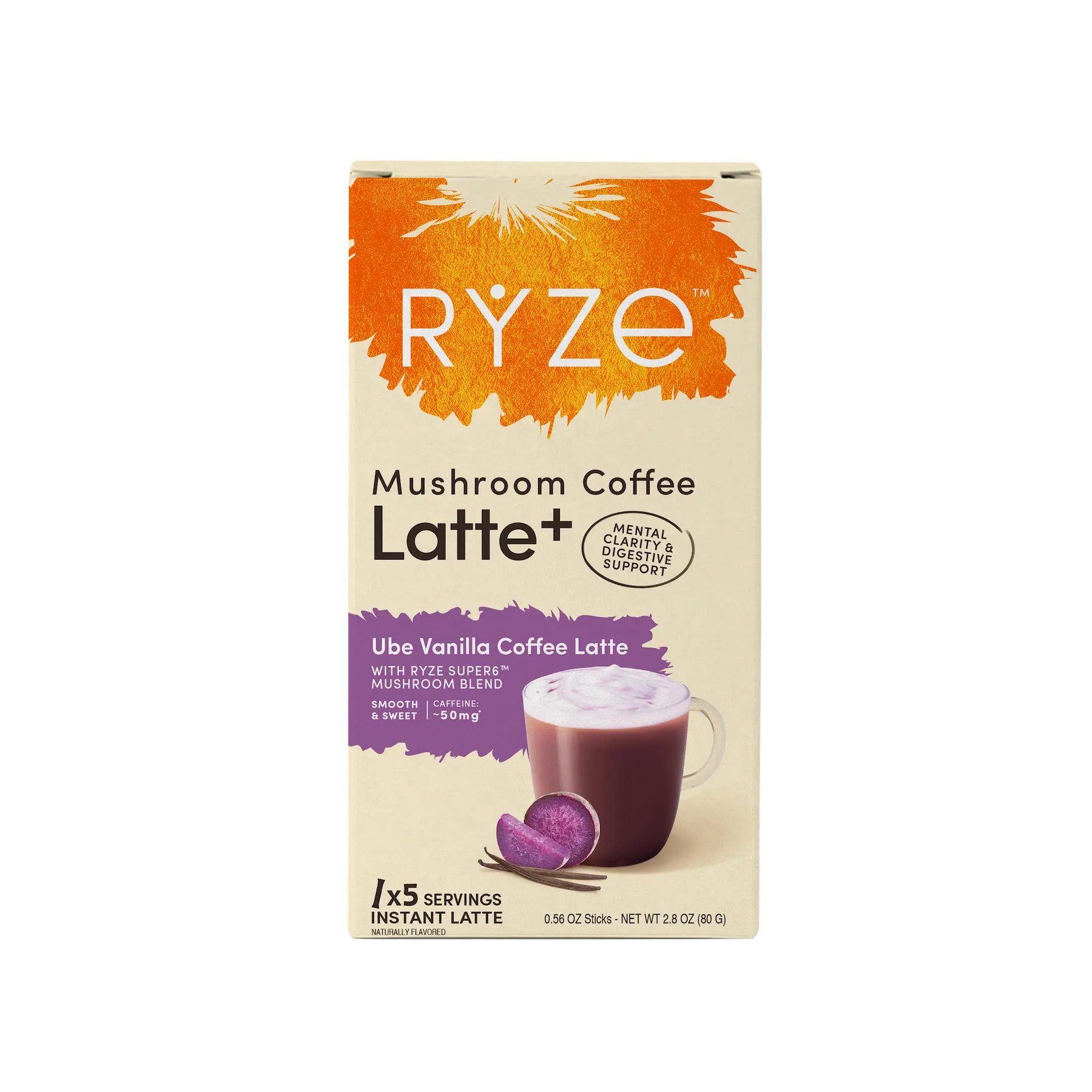 Ube Vanilla Coffee Latte Carton - 8PJX