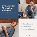 RYZE Hot Cocoa - with 6 Sleep Superfoods to Help Fall Asleep and Stay Asleep - X3XN