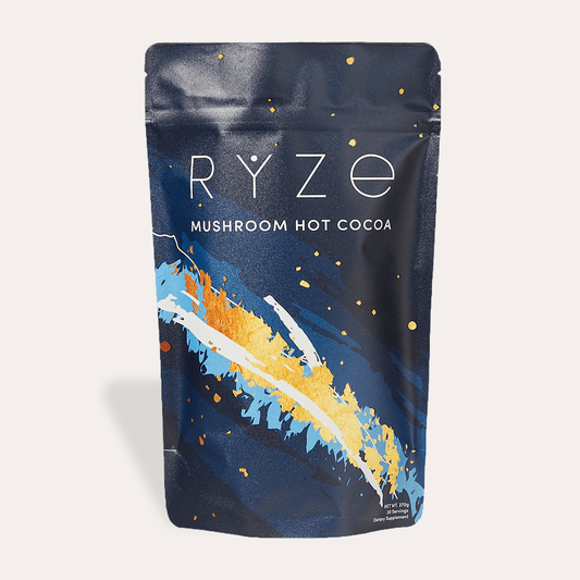 RYZE Hot Cocoa - with 6 Sleep Superfoods to Help Fall Asleep and Stay Asleep - X3XN